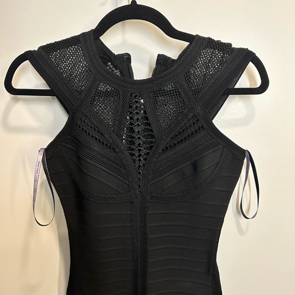 Beautiful Herve Leger midi sleeveless dress - Picture 6 of 8